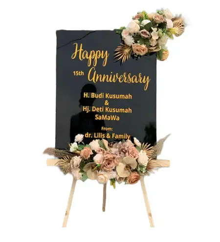 Papan Bunga Akrilik Trikarya